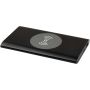 Juice trådlös 4 000 mAh Type C-powerbank i återvunnen aluminium  Svart