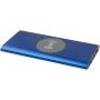 Juice trådlös 8 000 mAh Type C-powerbank i återvunnen aluminium Blå