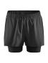 ADV Essence 2-in-1 Stretch Shorts M Black