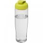H2O Active® Tempo 700 ml sportflaska med uppfällbart lock Transparent