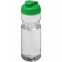 H2O Active® Base 650 ml sportflaska med uppfällbart lock Grön