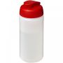 Baseline® Plus 500 ml sportflaska med uppfällbart lock Röd