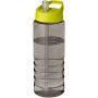 H2O Active® Eco Treble 750 ml sportflaska med piplock  Grå