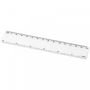 Renzo 15 cm plastlinjal Vit