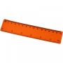 Rothko 15 cm plastlinjal Orange