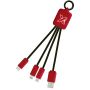 SCX.design C15 quatro light-up kabel Mid red