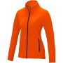 Zelus fleecejacka till dam Orange