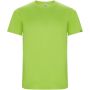 Imola kortärmad funktions T-shirt för barn Limegrön