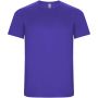 Imola kortärmad funktions T-shirt för barn Mauve