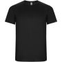 Imola kortärmad funktions T-shirt för barn Svart
