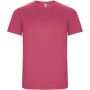 Imola kortärmad funktions T-shirt för barn Pink Fluor