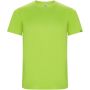 Imola kortärmad funktions T-shirt för barn Fluor Green