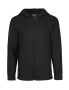 Barns Hoodie med Dragkedja Svart