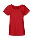 Loose Fit T-shirt dam Röd