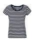 Loose Fit T-shirt dam Blå