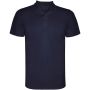 Monzha kortärmad funktionspikétröja för herr Navy Blue