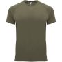 Bahrain kortärmad funktions T-shirt för herr Militar Green