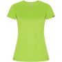 Imola kortärmad funktions T-shirt för dam Fluor Green