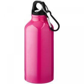 Oregon-vattenflaska i aluminium med karbinhake, 400 ml Rosa
