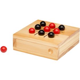 Strobus magnetiskt tic-tac-toe-spel Vit