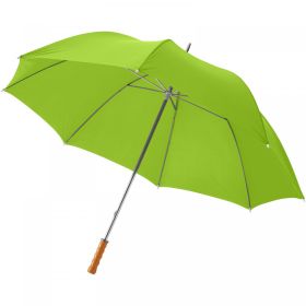 Karl 30" golfparaply med trähandtag Lime