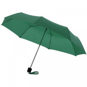 Ida 21,5" hopfällbart paraply Grön