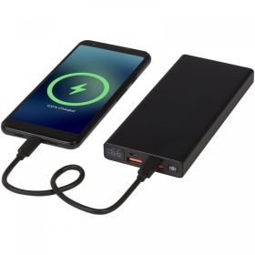 Hybrid 10 000 mAh, 22,5 W PD-powerbank i aluminium