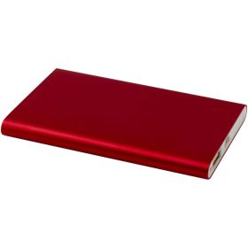 Pep 4 000 mAh Type C-powerbank av återvunnen aluminium  Röd