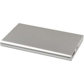 Pep 4 000 mAh Type C-powerbank av återvunnen aluminium  Silver