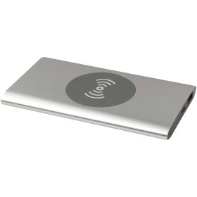 Juice trådlös 4 000 mAh Type C-powerbank i återvunnen aluminium  Silver