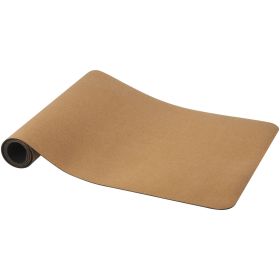 Trikona yogamatta av kork Beige