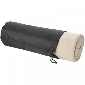 Huggy filt och påse 150 x 120 cm Beige