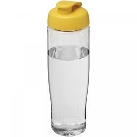 H2O Active® Tempo 700 ml sportflaska med uppfällbart lock Gul