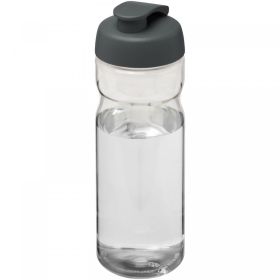 H2O Active® Base 650 ml sportflaska med uppfällbart lock Grå