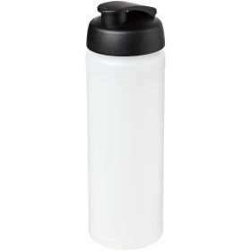 Baseline® Plus grip 750 ml sportflaska med uppfällbart lock Transparent
