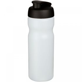 Baseline® Plus 650 ml sportflaska med uppfällbart lock Transparent