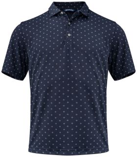 Virtue Polo Printed Men Dark Navy