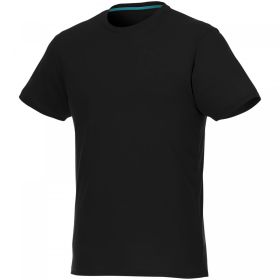 Jade kortärmad GRS återvunnen t-shirt herr Svart