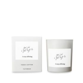 Promotion candle Fresh cotton