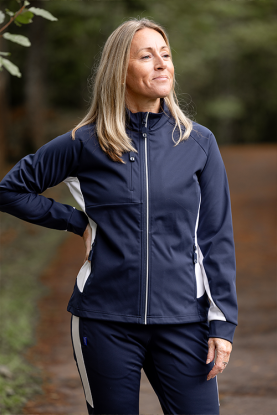 iwear LILLEHAMMER jacket, women White-blue