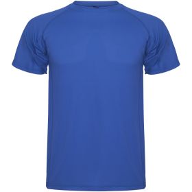 Montecarlo kortärmad funktions t-shirt för barn Blå