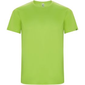 Imola kortärmad funktions T-shirt för barn Limegrön