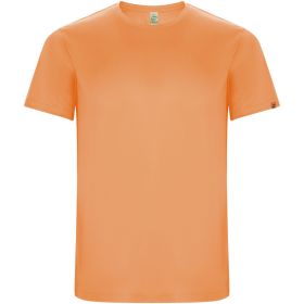 Imola kortärmad funktions T-shirt för barn Fluor Orange