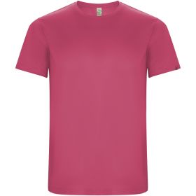 Imola kortärmad funktions T-shirt för barn Pink Fluor