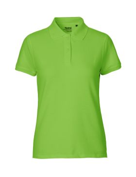 Klassisk polo dam Lime