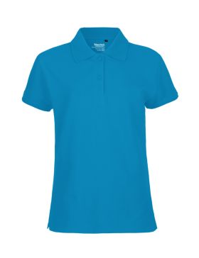 Klassisk polo dam Turkos