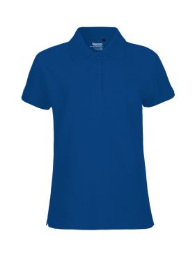 Klassisk polo dam Blå