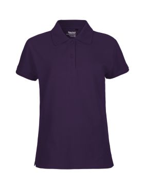 Klassisk polo dam Lila