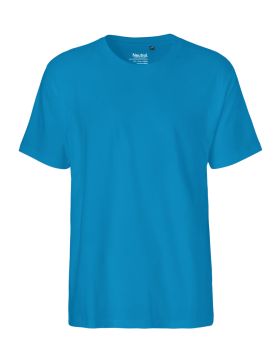 Klassisk t-shirt för män Turkos