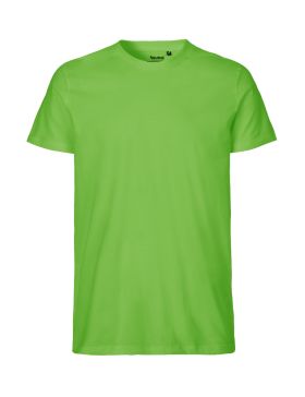 T-shirt med passform för män Lime